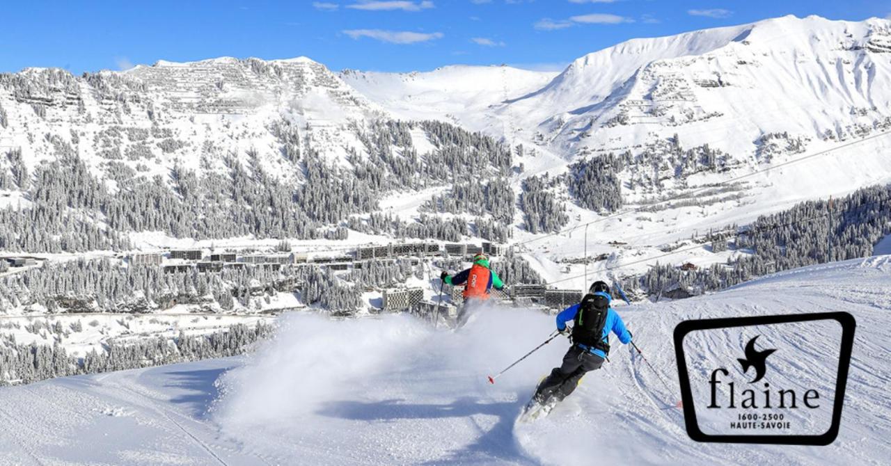Residence Dormio Resort Les Portes Du Grand Massif - Флен Екстериор снимка