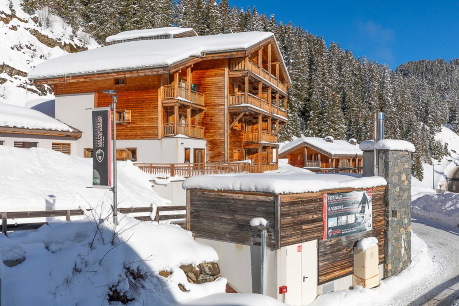 Residence Dormio Resort Les Portes Du Grand Massif - Флен Екстериор снимка